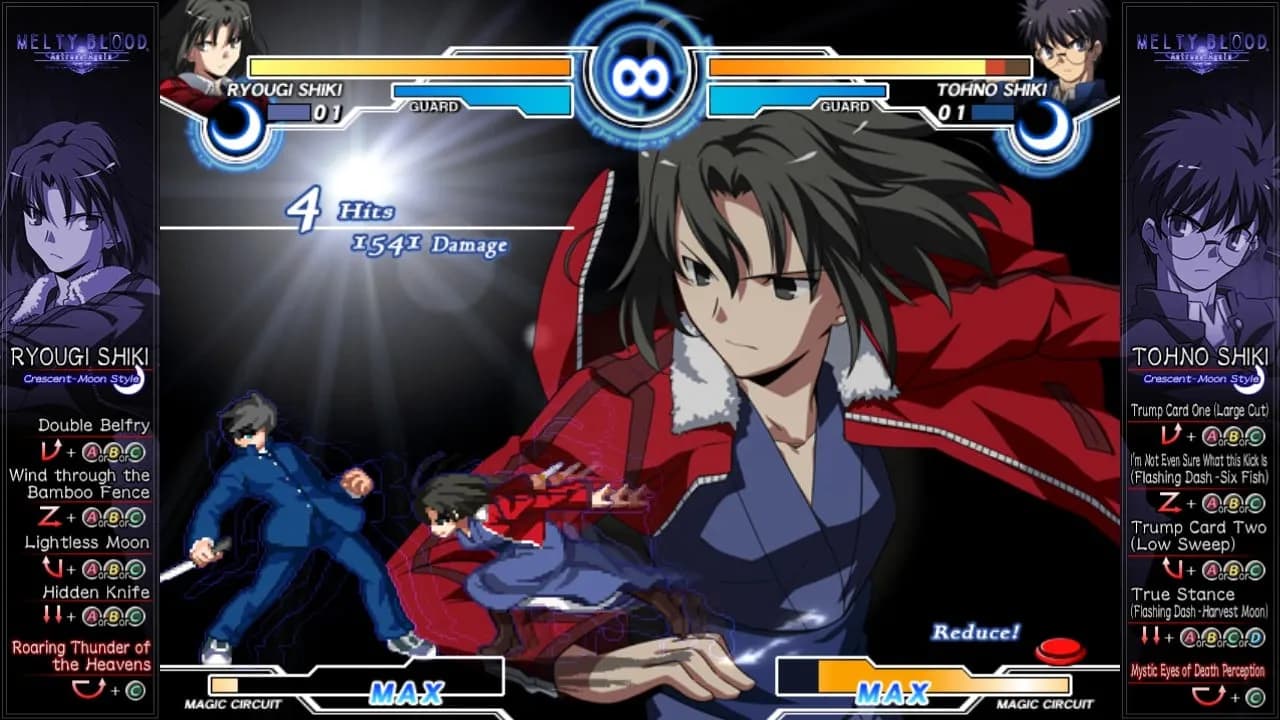 Melty Blood Actress Again Current Code — скриншот 4