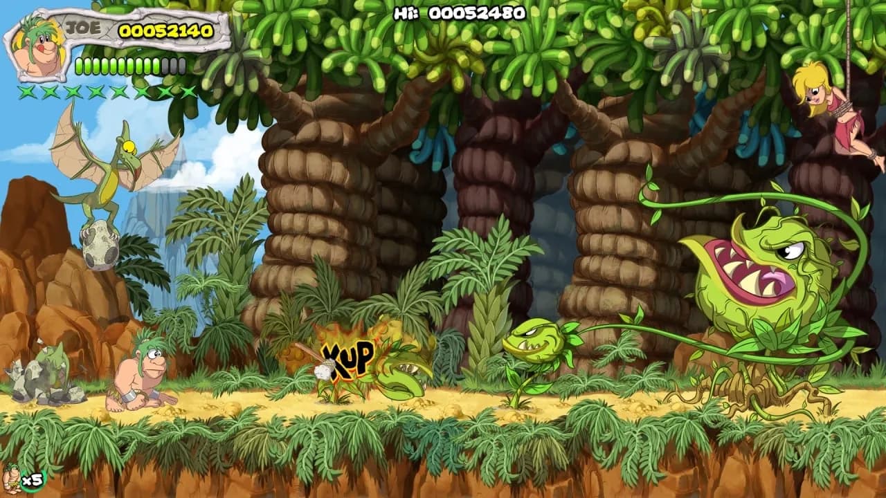 New Joe and Mac - Caveman Ninja — скриншот 4