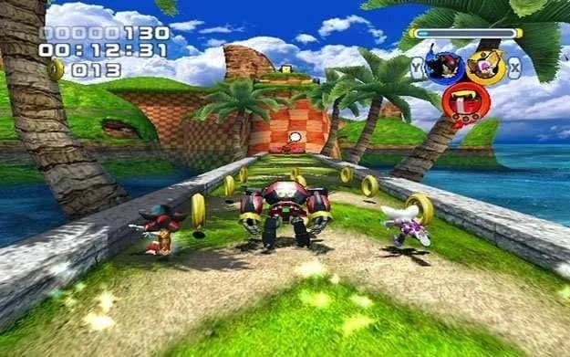 Sonic Heroes HD — скриншот 1