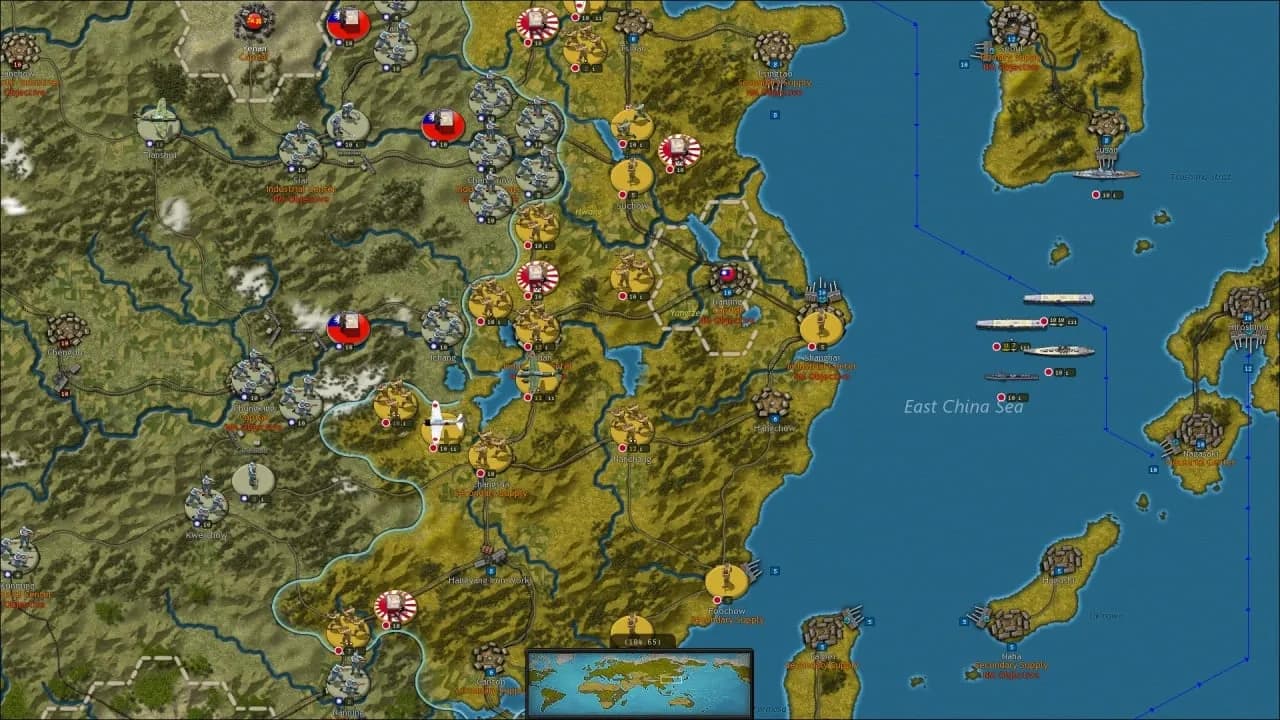 Strategic Command WW2: World at War — скриншот 1