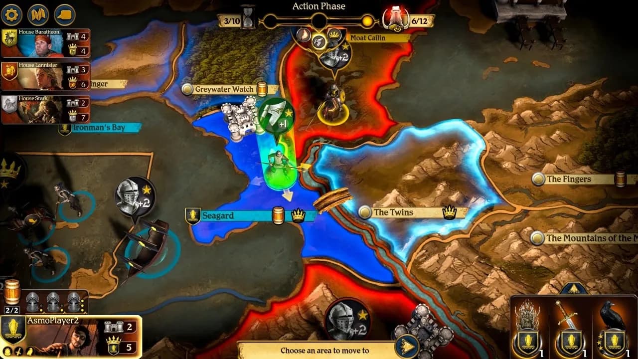 A Game of Thrones: The Board Game - Digital Edition — скриншот 2