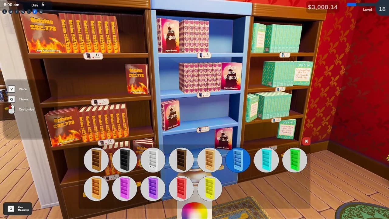 Bookshop Simulator — скриншот 6