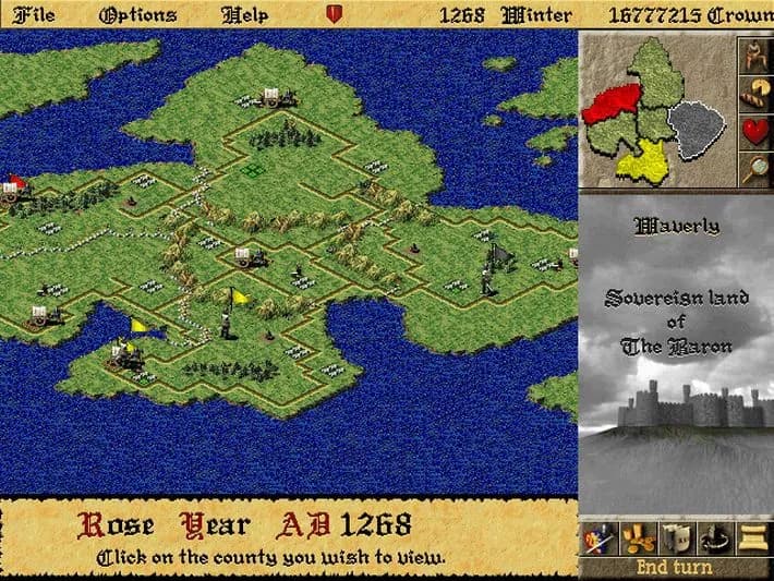 Lords of the Realm 2 — скриншот 2