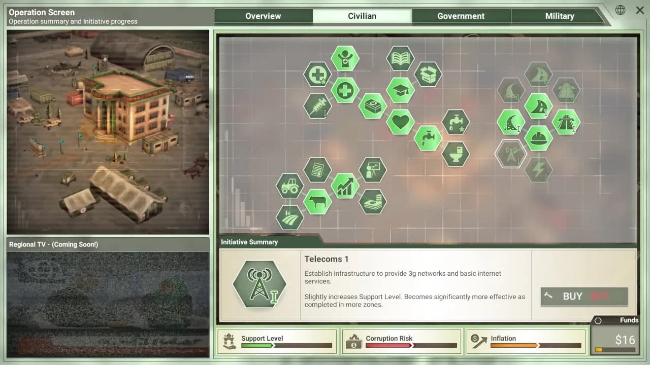 Rebel Inc: Escalation — скриншот 3