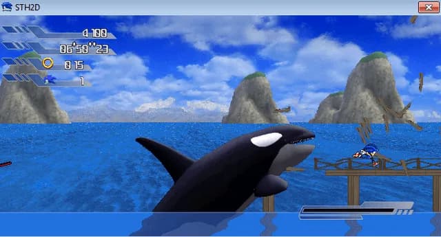 Sonic The Hedgehog 2D — скриншот 5
