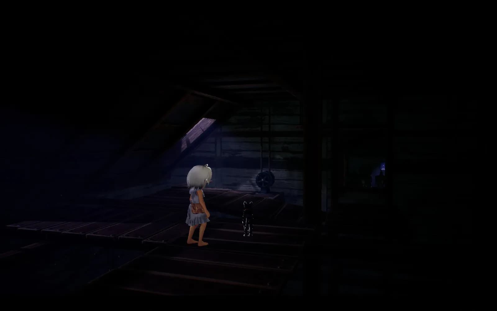 LIGHT: Black Cat and Amnesia Girl — скриншот 4
