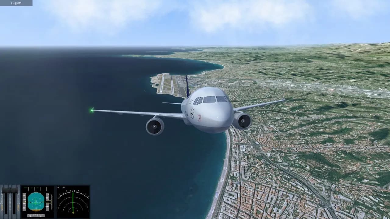 Urlaubsflug Simulator – Holiday Flight Simulator — скриншот 2