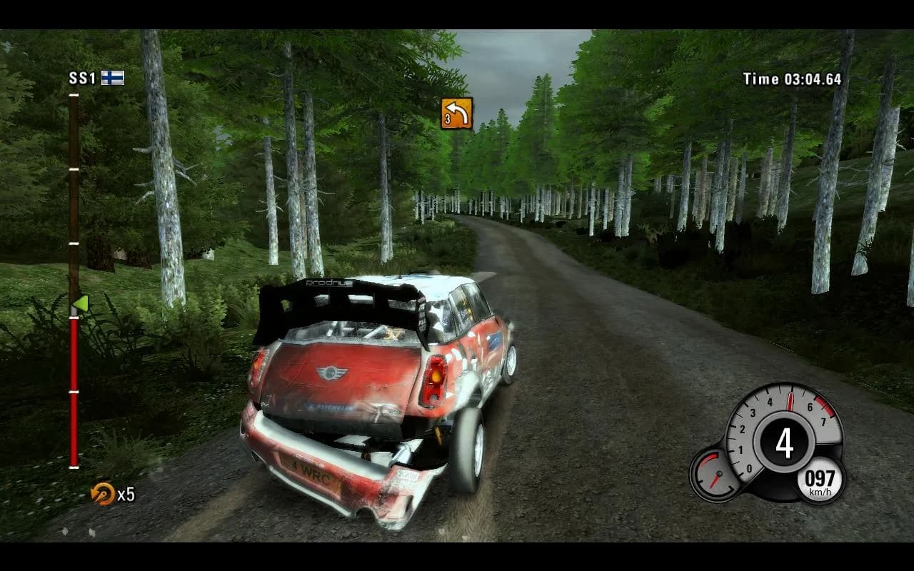 WRC 3: FIA World Rally Championship — скриншот 5
