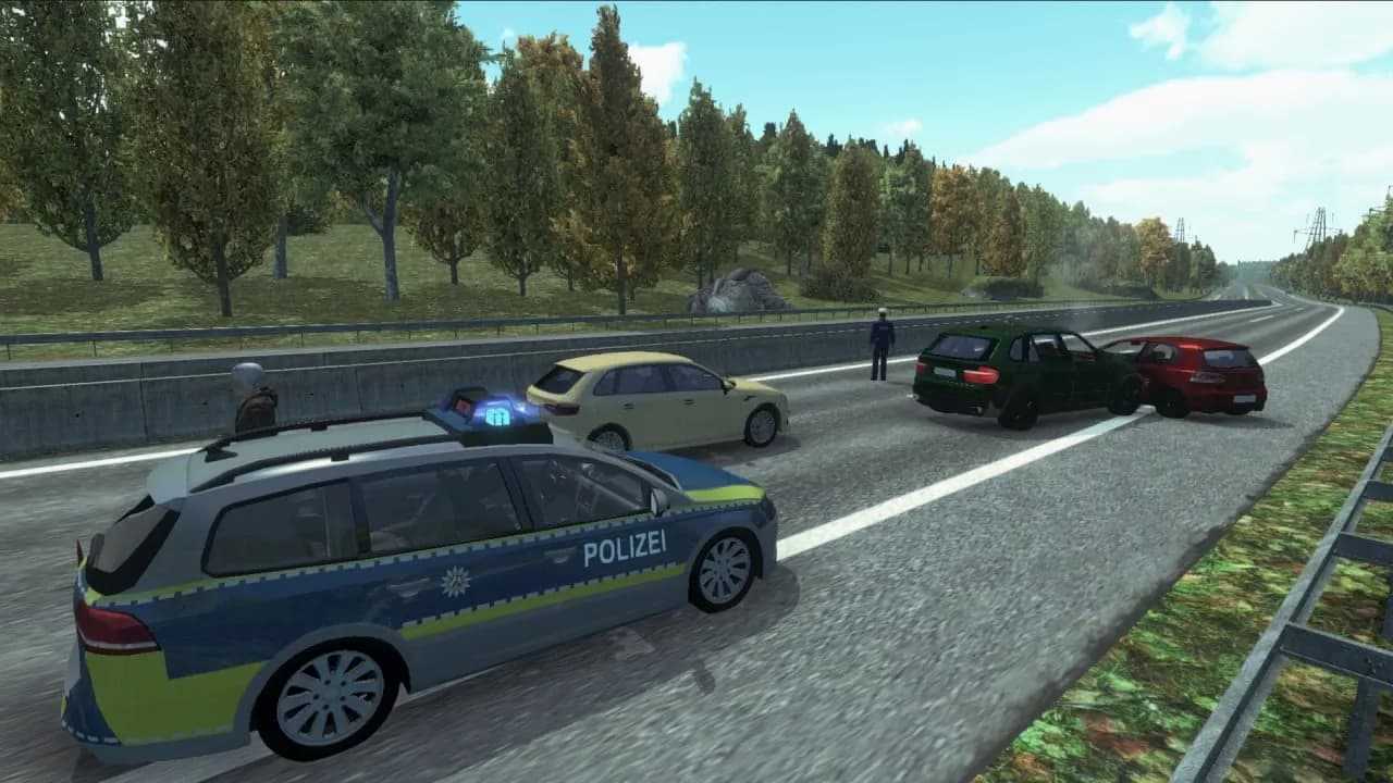 Autobahn Police Simulator — скриншот 2
