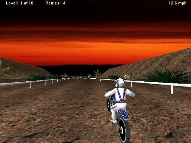 Evel Knievel Interactive Stunt Game — скриншот 4