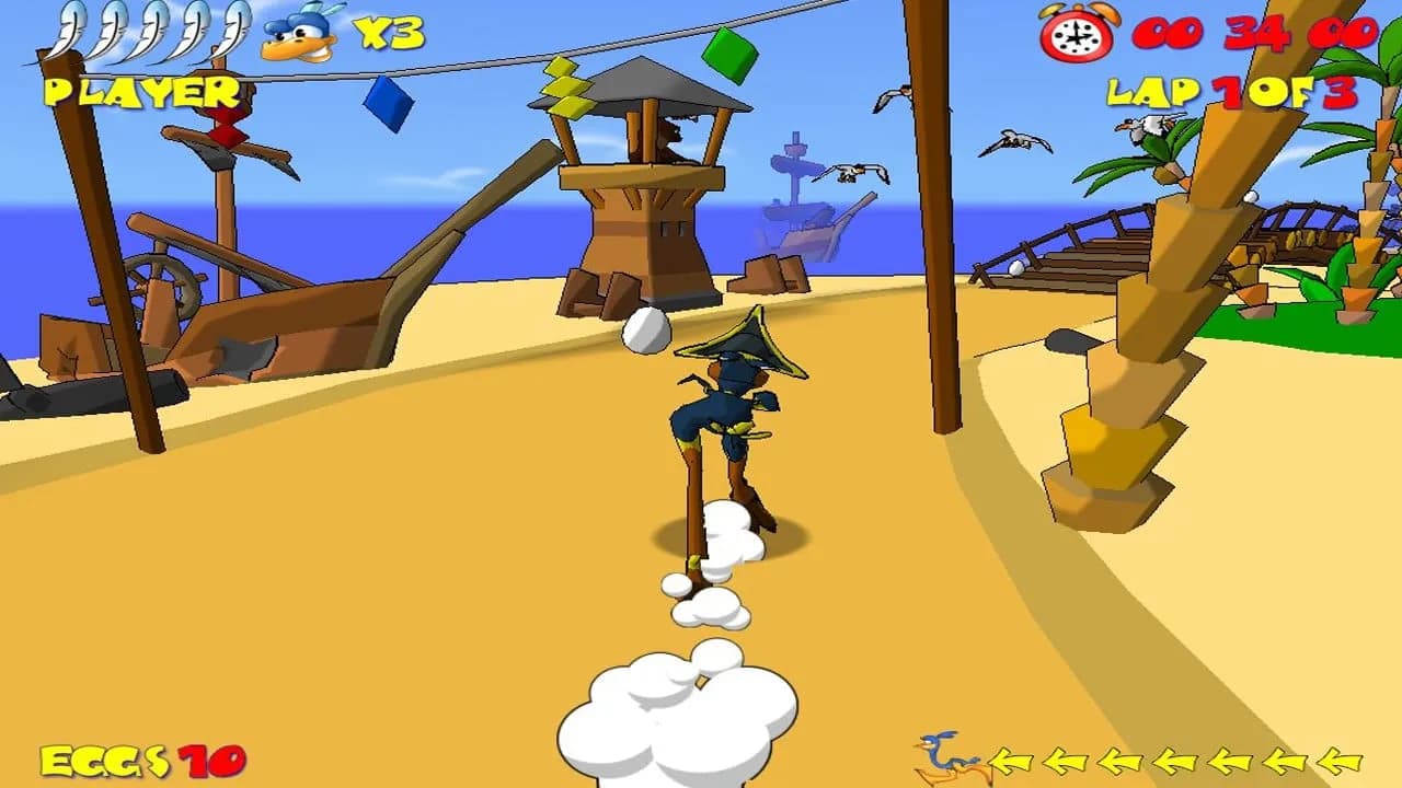Ostrich Runner — скриншот 2