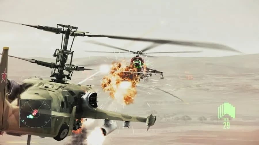 Ace Combat Assault Horizon — скриншот 2