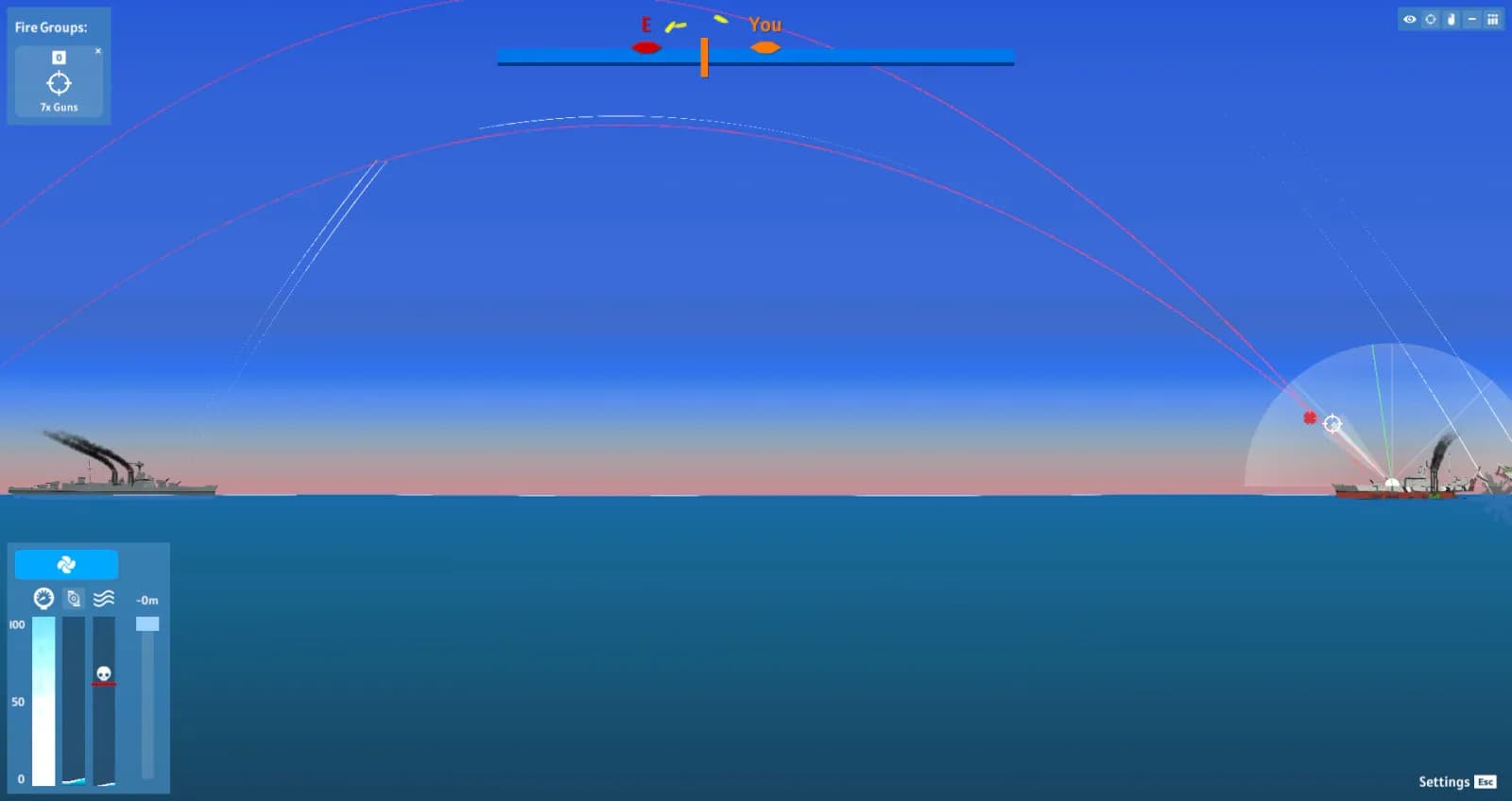 SHIPS AT WAR — скриншот 1