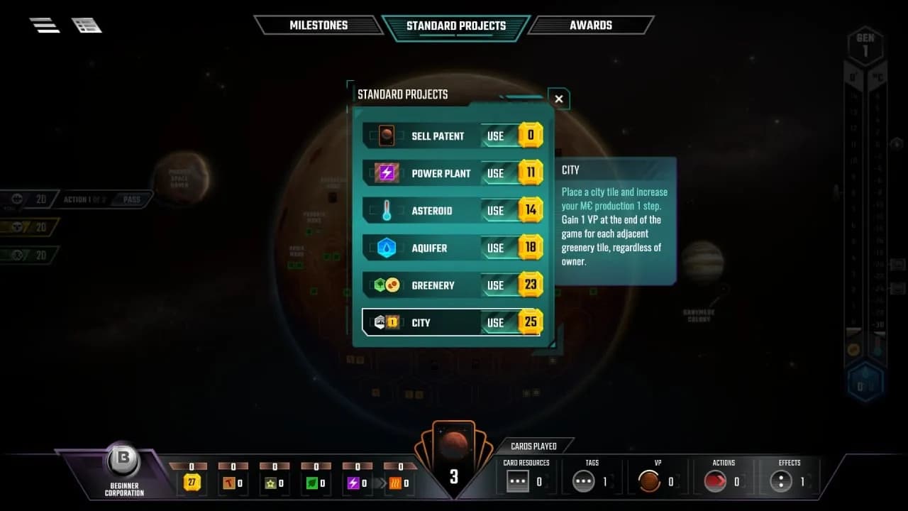 Terraforming Mars — скриншот 3
