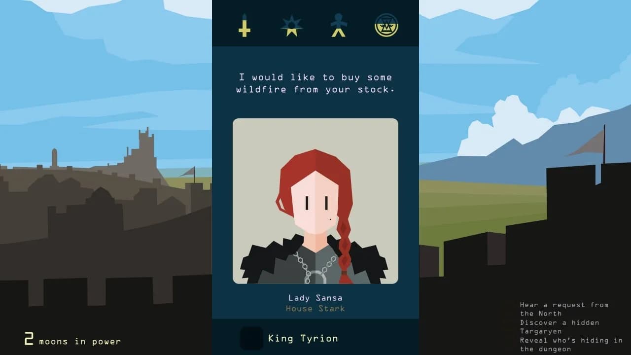 Reigns: Game of Thrones — скриншот 2