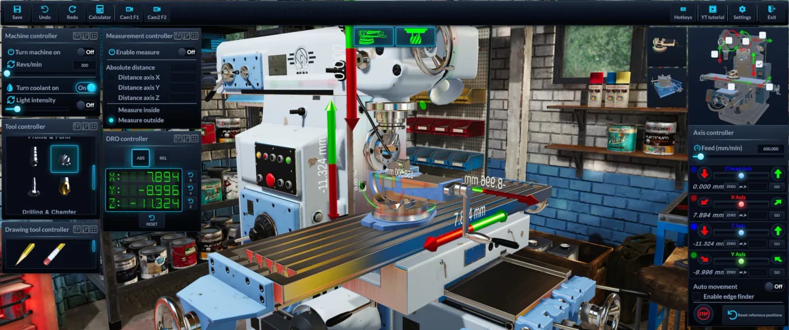 Milling Machine Simulator 3D — скриншот 5