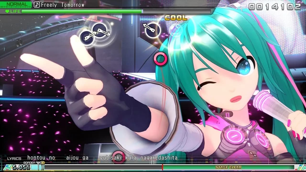 Hatsune Miku: Project DIVA Mega Mix+ — скриншот 1