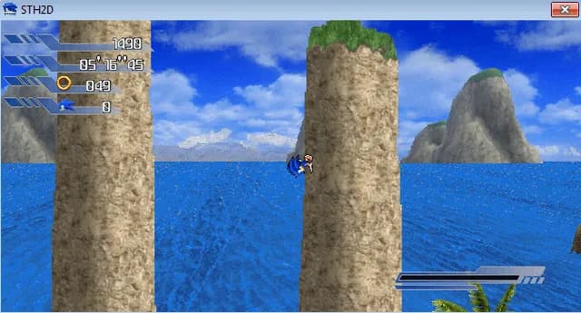 Sonic The Hedgehog 2D — скриншот 4