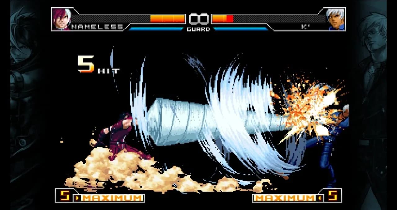 THE KING OF FIGHTERS 2002 UNLIMITED MATCH — скриншот 1
