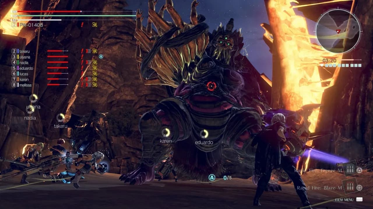 GOD EATER 3 — скриншот 2