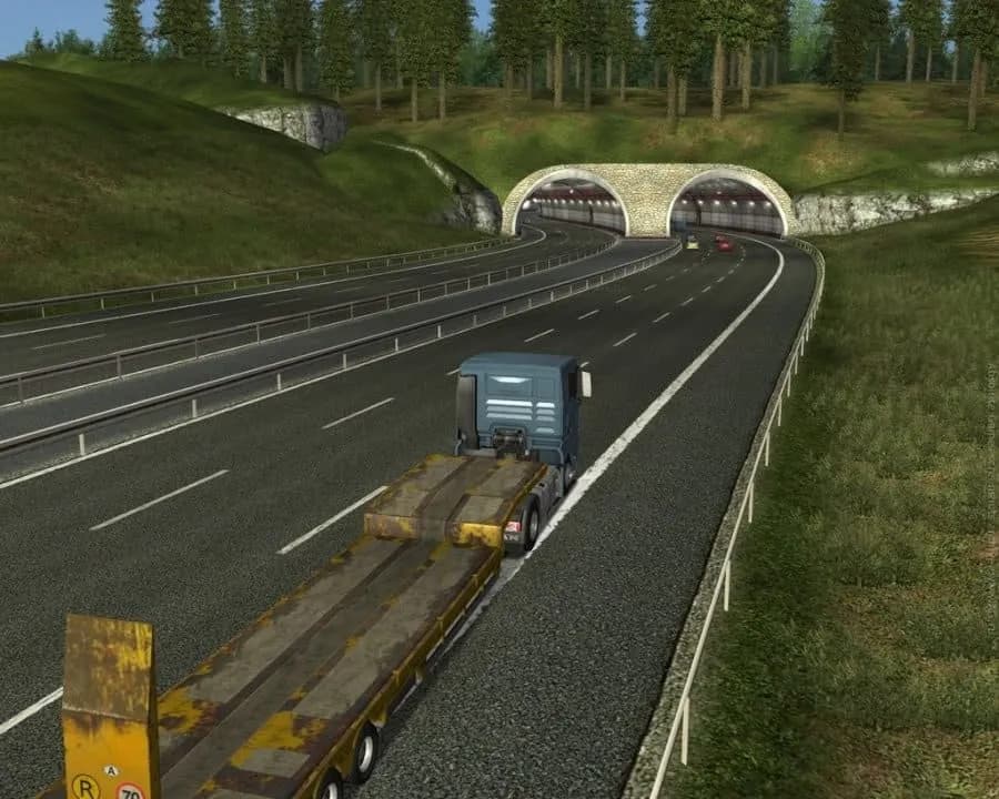 German Truck Simulator — скриншот 1