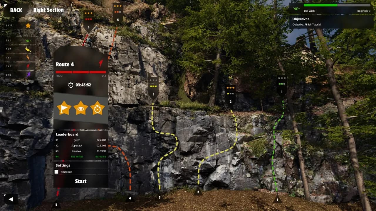 New Heights: Realistic Climbing and Bouldering — скриншот 2