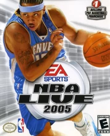 Обложка NBA Live 2005