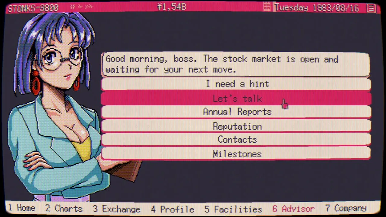 STONKS-9800: Stock Market Simulator — скриншот 1
