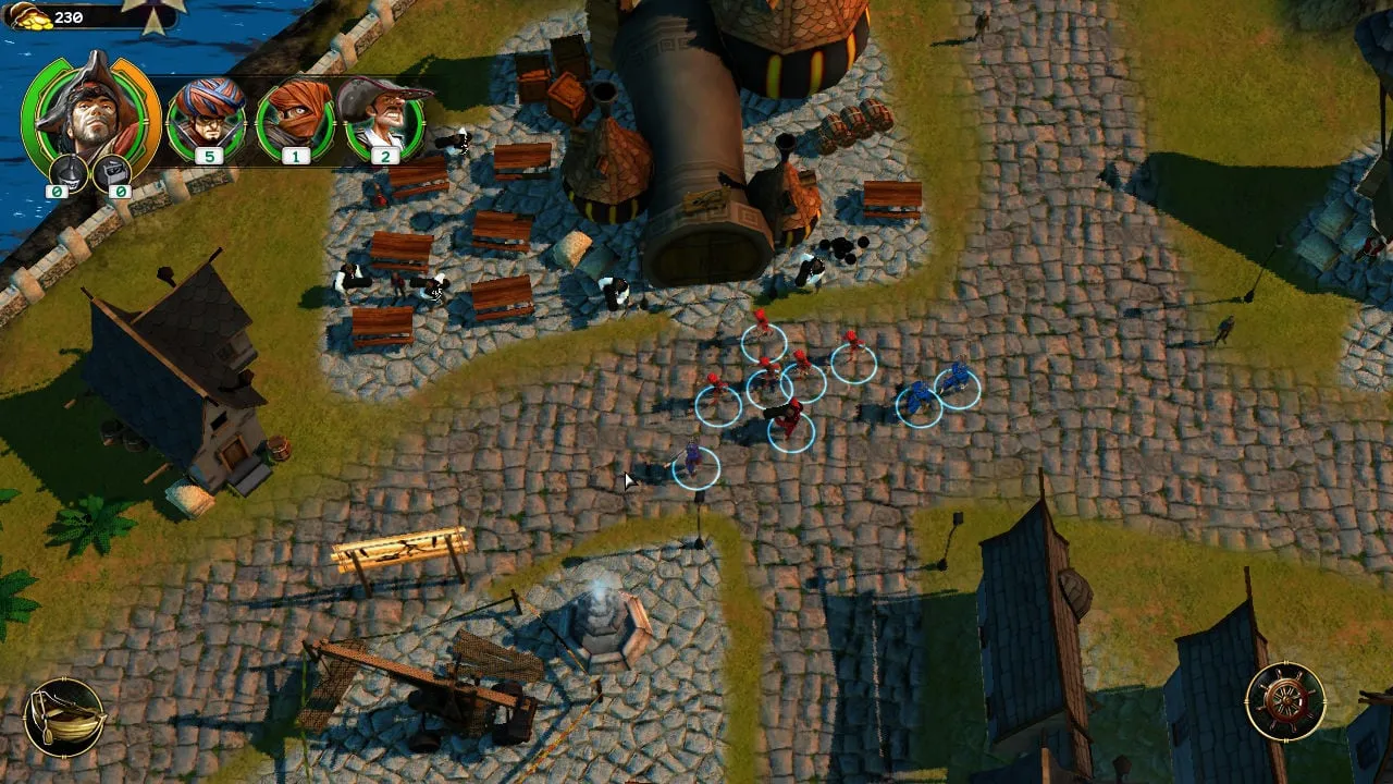 Pirates of Black Cove — скриншот 1