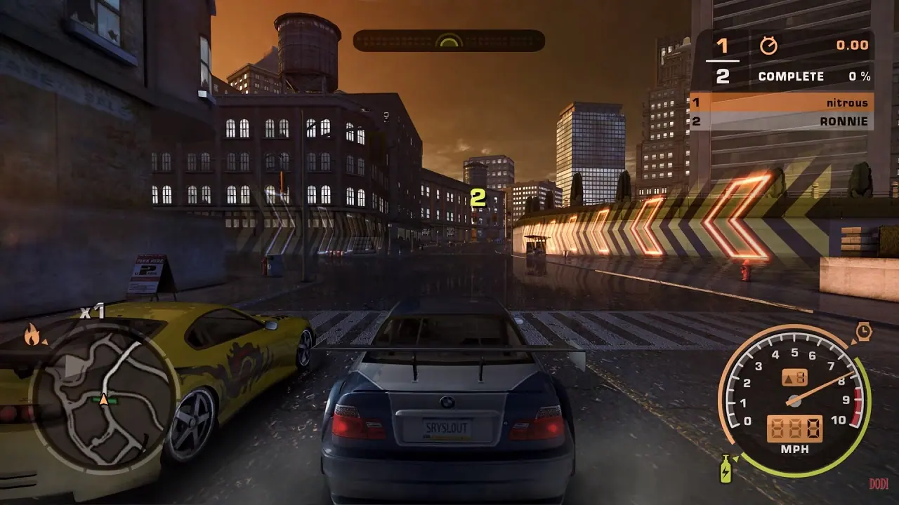 NFS Most Wanted Remastered — скриншот 1