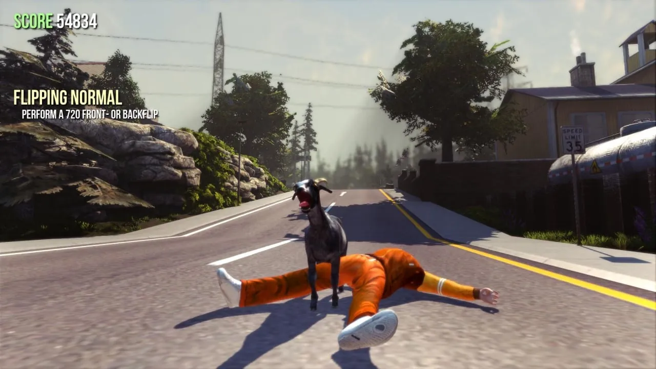 Goat Simulator — скриншот 1
