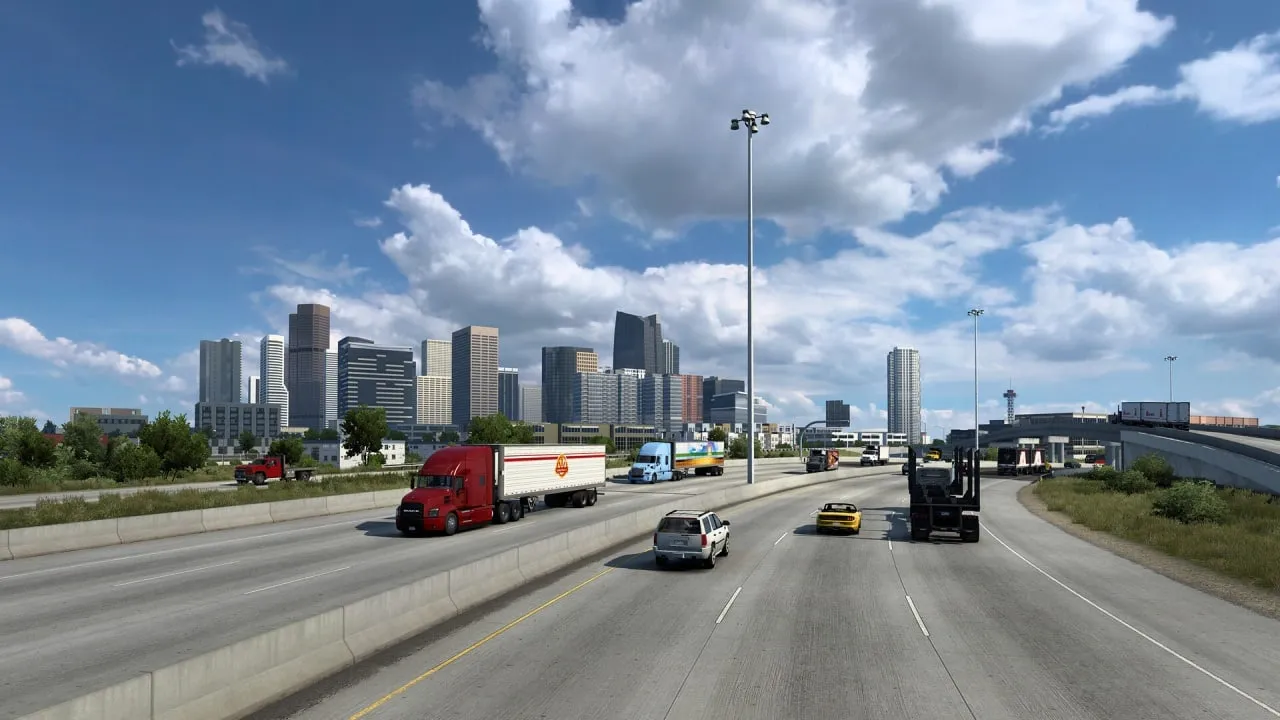 American Truck Simulator Colorado — скриншот 1