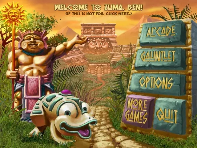 Zuma Deluxe — скриншот 1