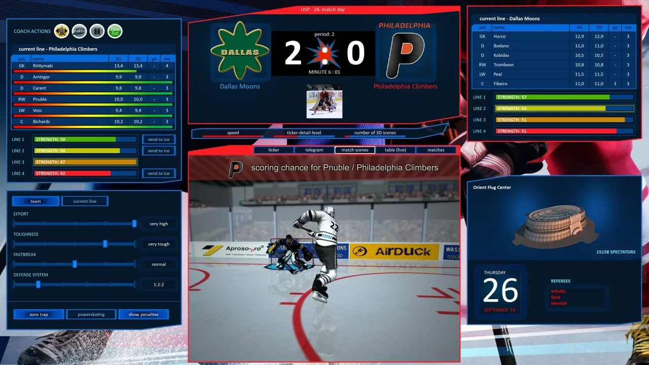 Hockey Manager 20|20 — скриншот 1