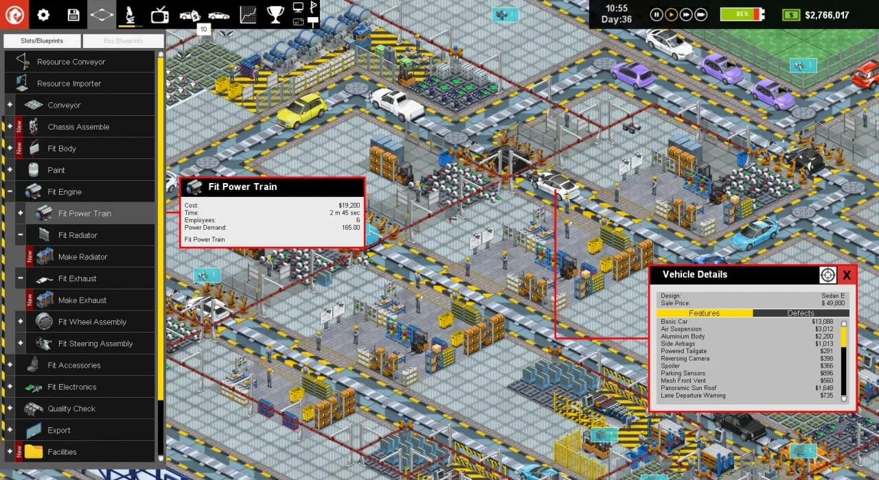 Production Line — скриншот 1