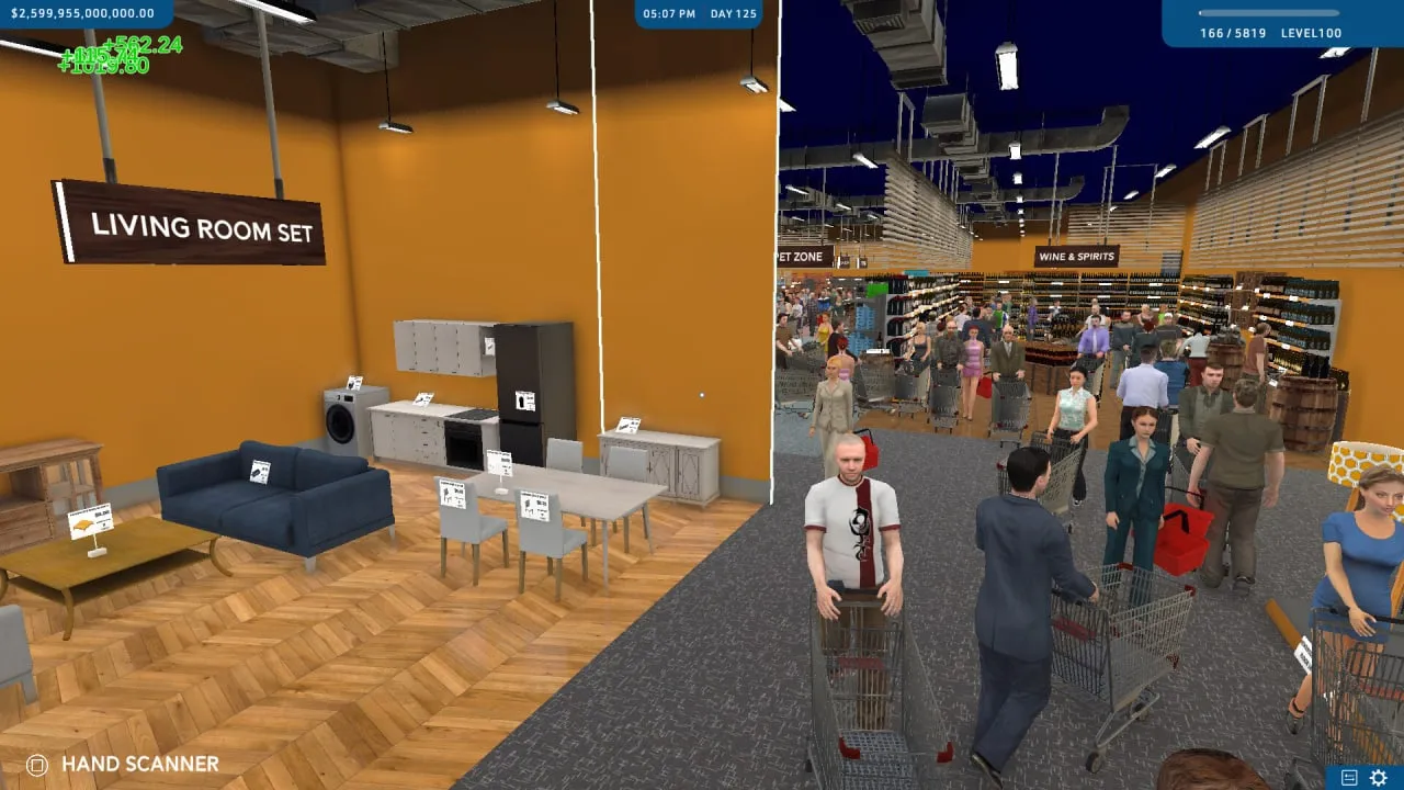 Hypermarket Simulator — скриншот 1