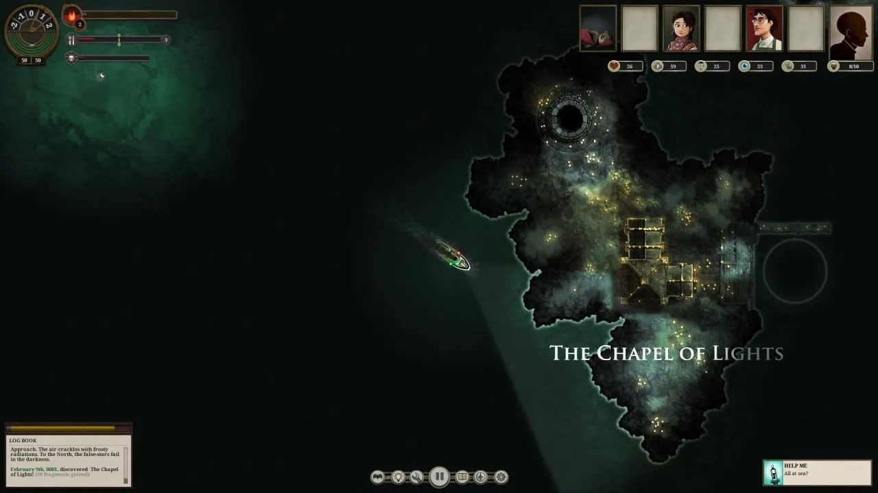 Sunless Sea — скриншот 1