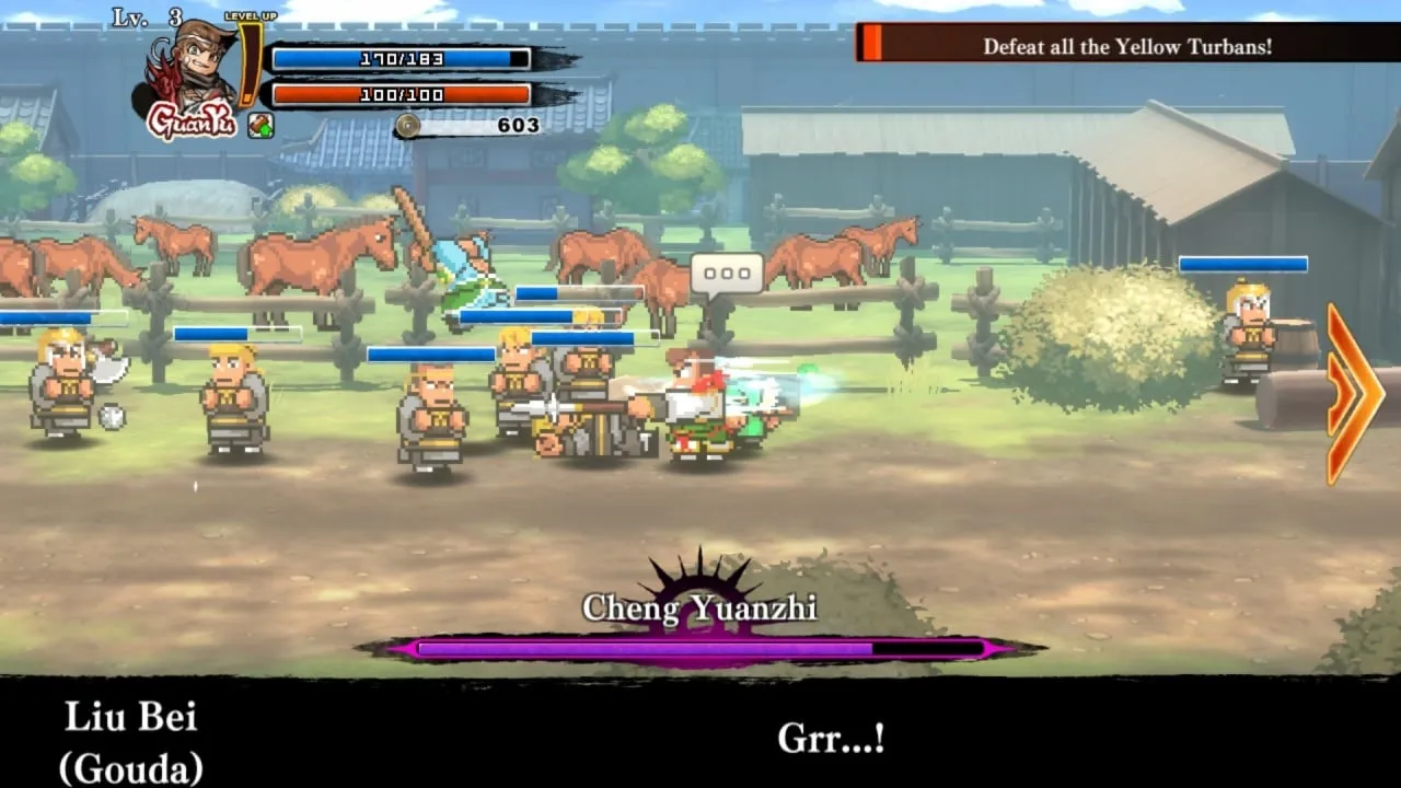 River City Saga: Three Kingdoms — скриншот 1