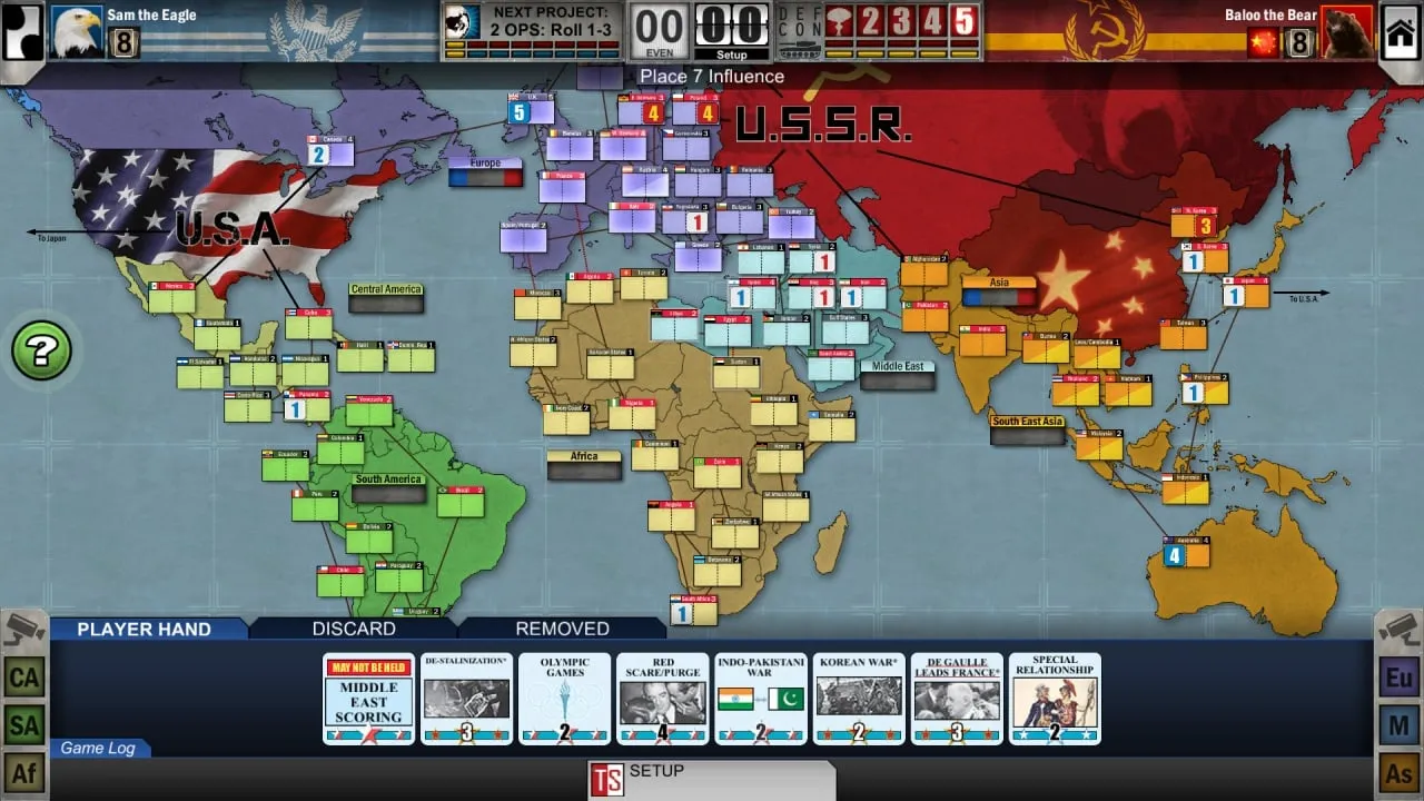 Twilight Struggle — скриншот 1