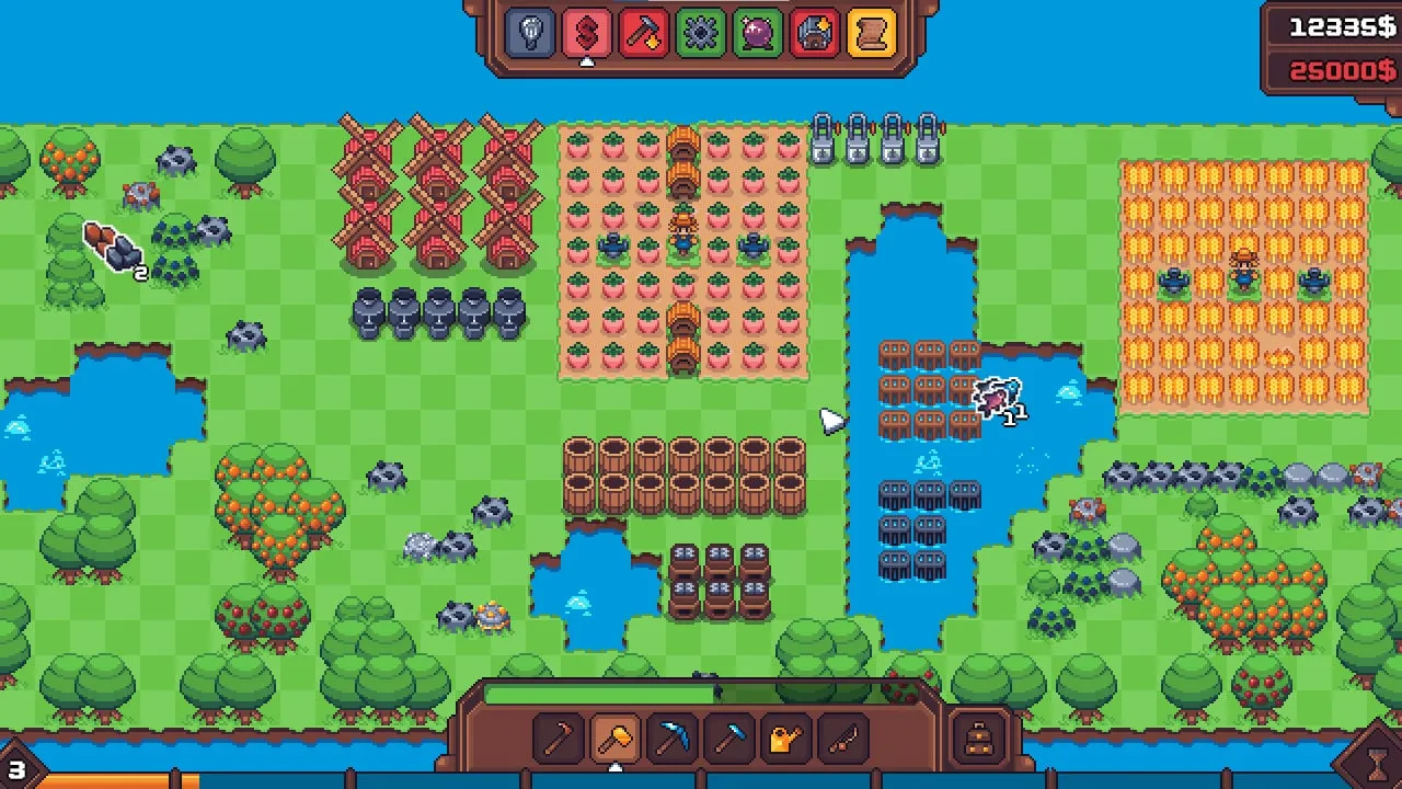 Another Farm Roguelike: Rebirth — скриншот 1