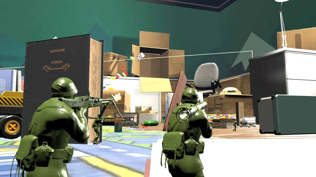 Plastic Battlegrounds — скриншот 1