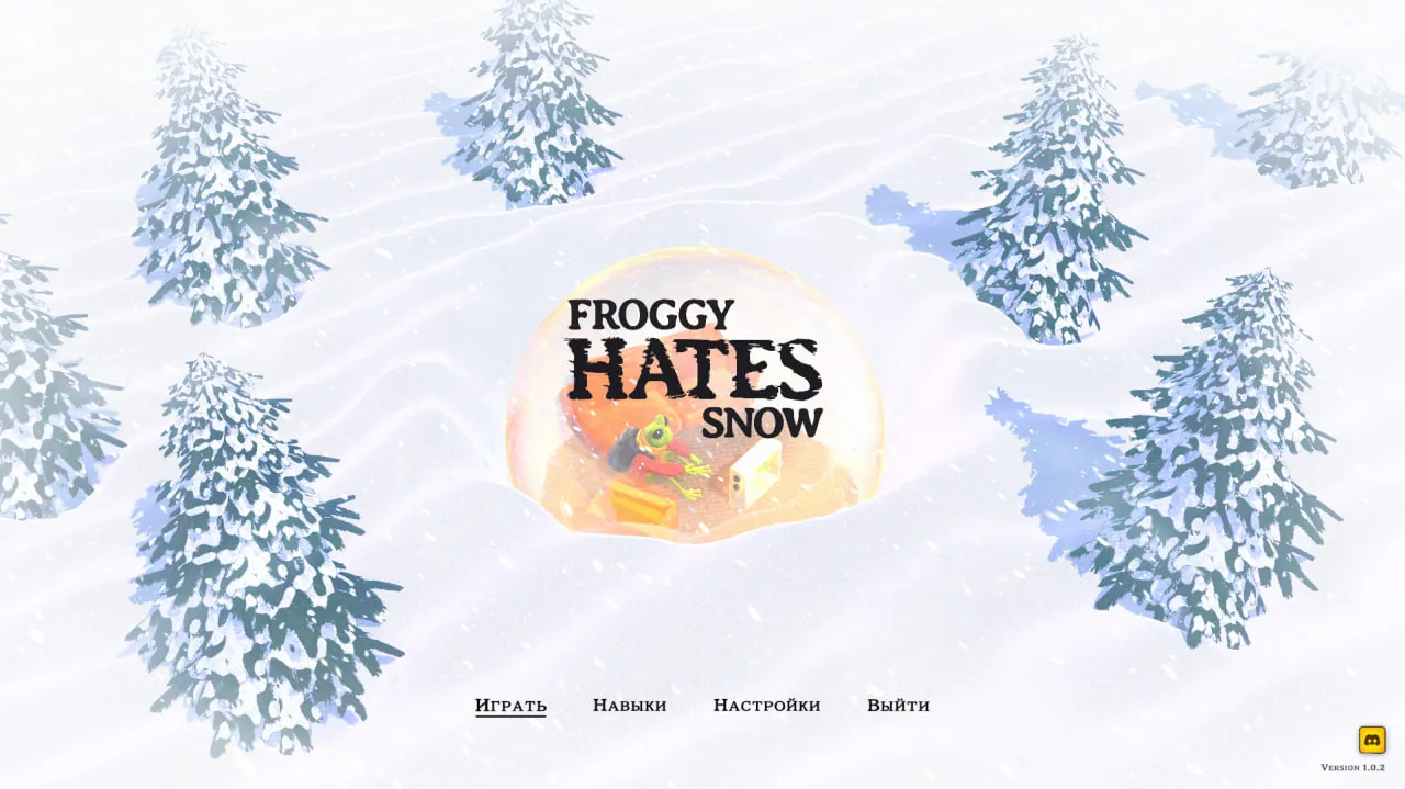 FROGGY HATES SNOW — скриншот 1