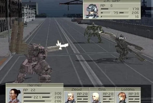 Front Mission 4 — скриншот 1
