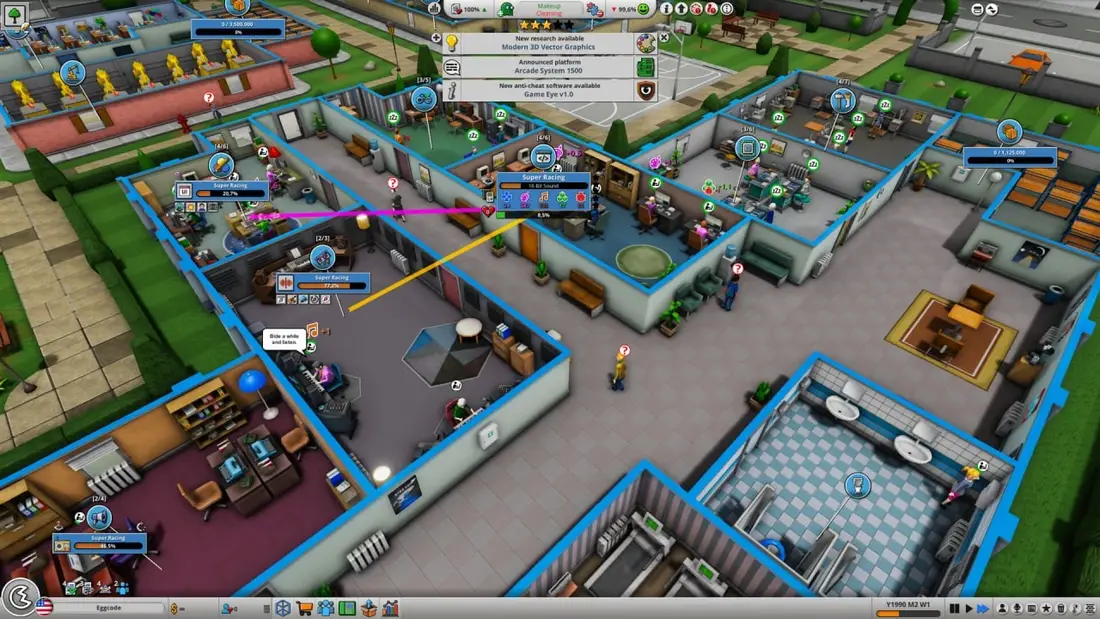 Mad Games Tycoon 2 — скриншот 1