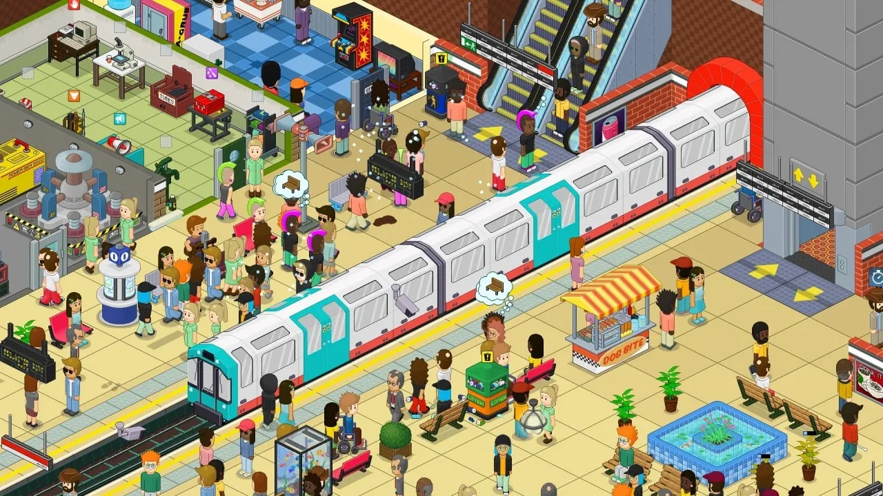 Overcrowd: A Commute 'Em Up — скриншот 1