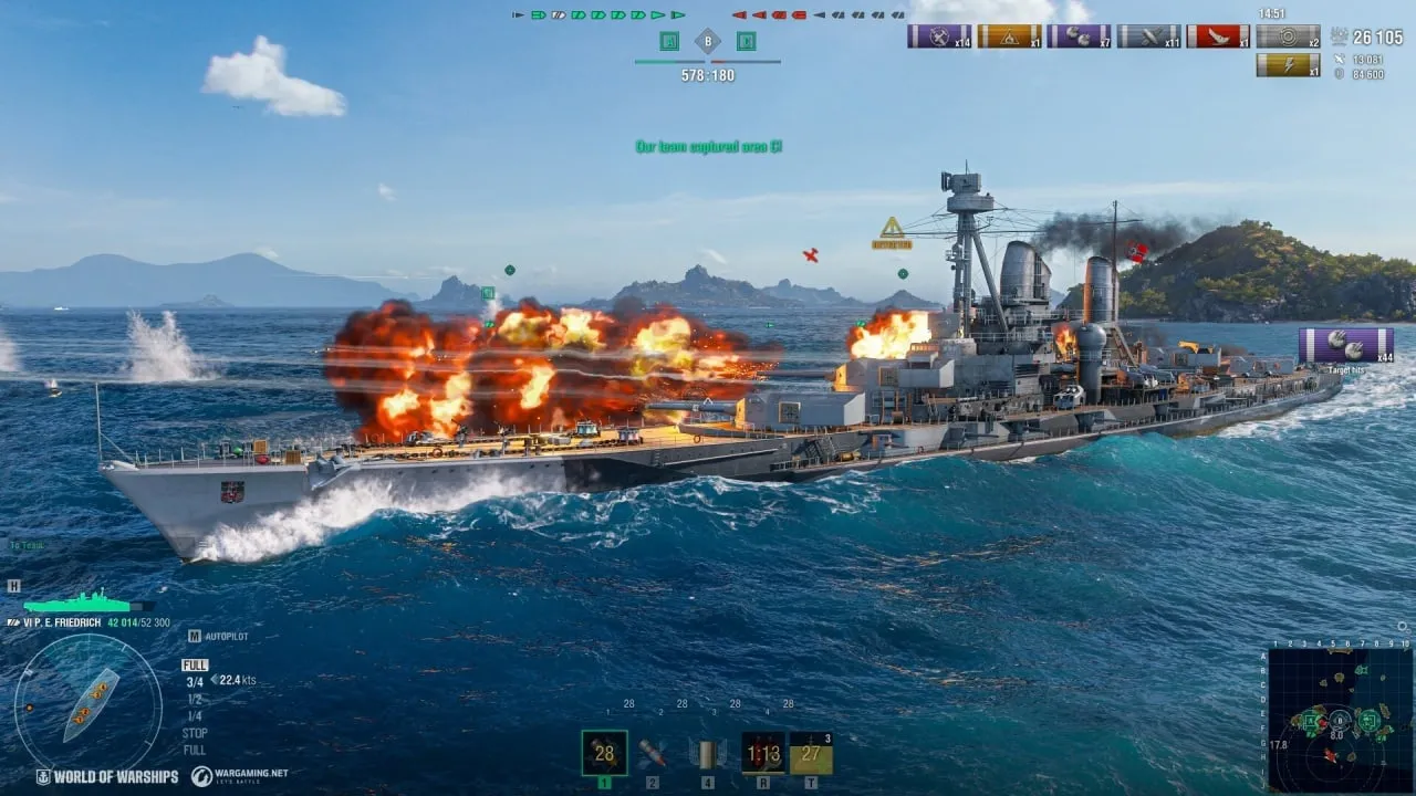 World of Warships — скриншот 1