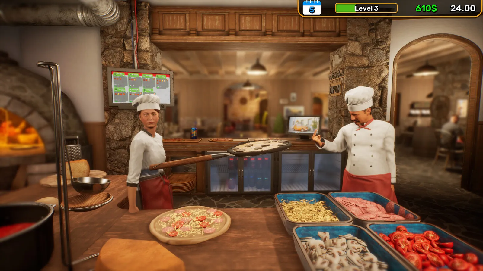 Pizza House Simulator — скриншот 1