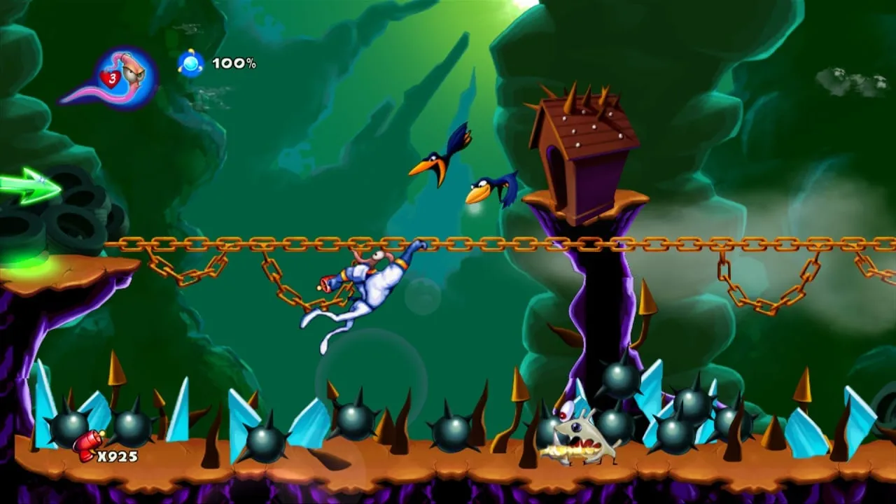 Earthworm Jim HD — скриншот 1