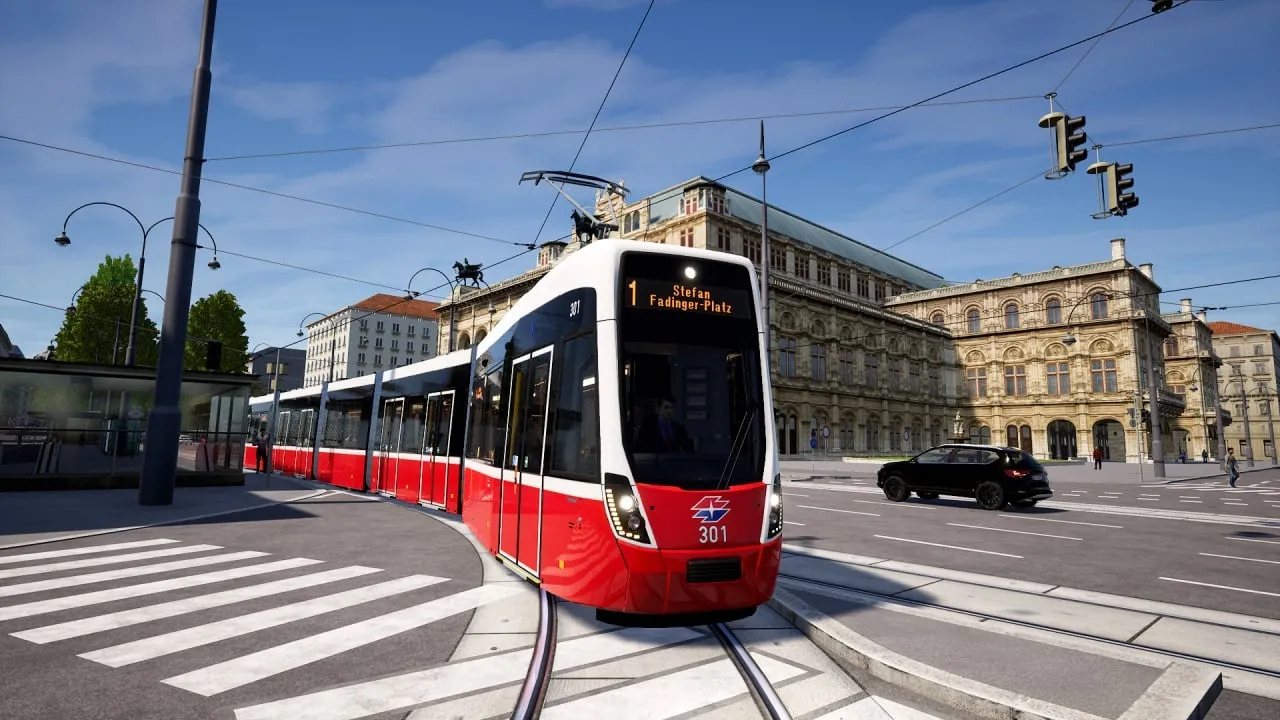 TramSim Vienna — скриншот 1