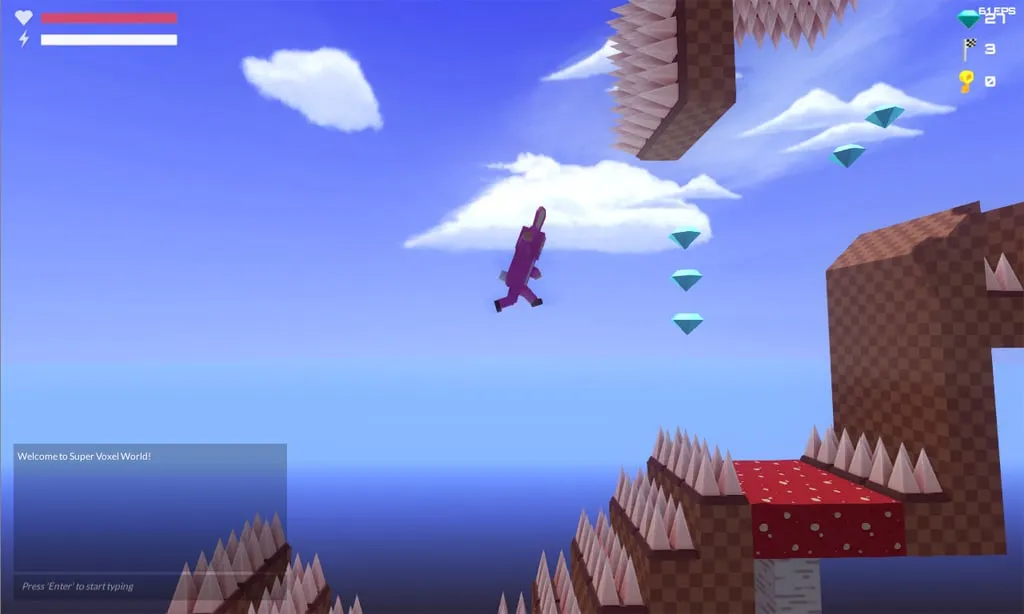 Super Voxel World — скриншот 1